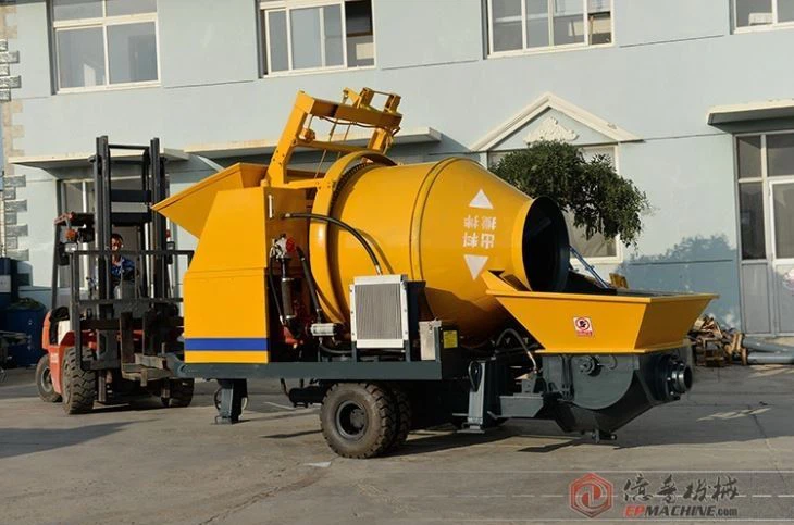 Elektrinė betono maišyklė su siurbliu